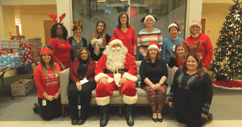 Equity Trust Employees at BGC Christmas