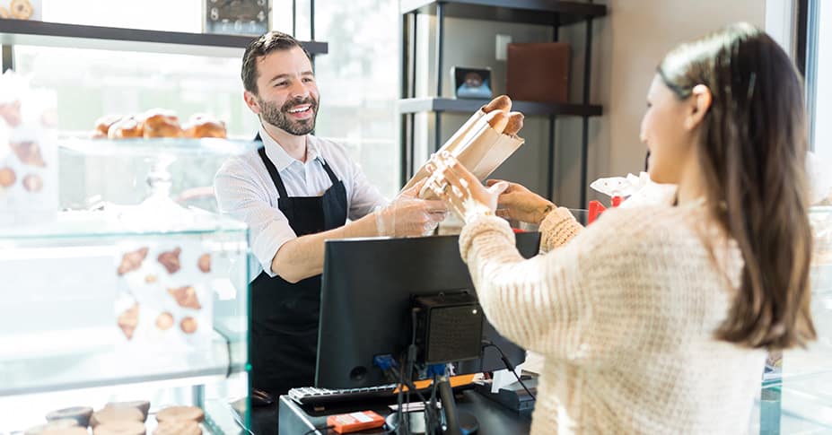 Small business_baker with customer