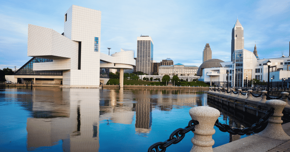 cleveland skyline