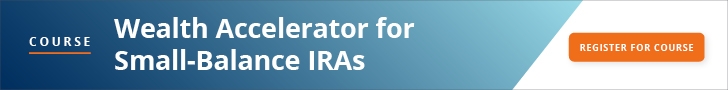 Wealth Accelerator for Small-Balance IRAs Course