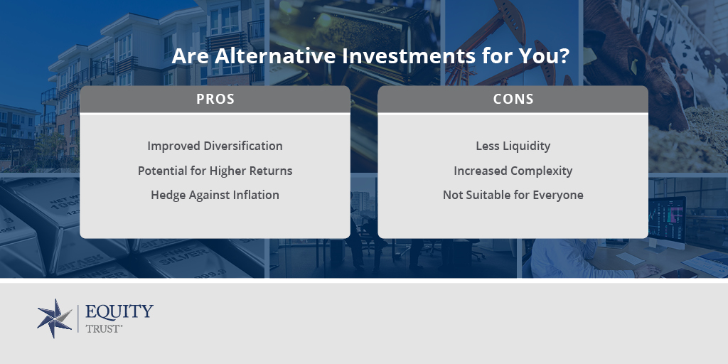 Alternative asset investments: pros and cons
